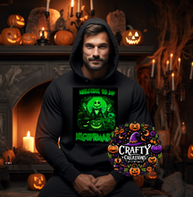 Load image into Gallery viewer, Welcome To My Nightmare Glow In The Dark Hoodie!
